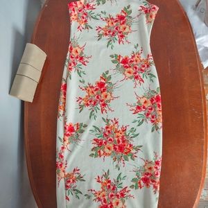 Maxi Flower printed dress